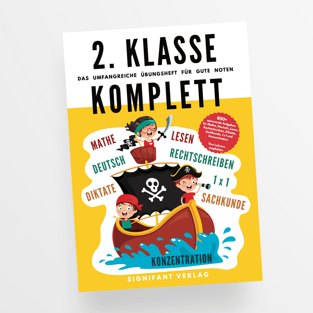 2. Klasse Komplett - Das umfangreiche Übungsheft für gute Noten | Experifant Verlag.