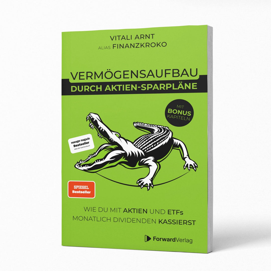 Vermögensaufbau durch Aktien-Sparpläne – mit Bonus-Kapiteln | ForwardVerlag.