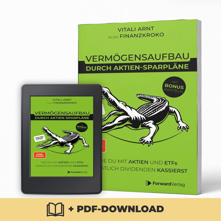 Vermögensaufbau durch Aktien-Sparpläne – mit Bonus-Kapiteln | ForwardVerlag.