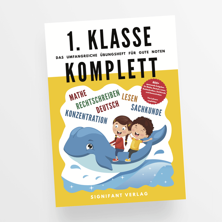 1. Klasse Komplett - Das umfangreiche Übungsheft für gute Noten | Experifant Verlag.