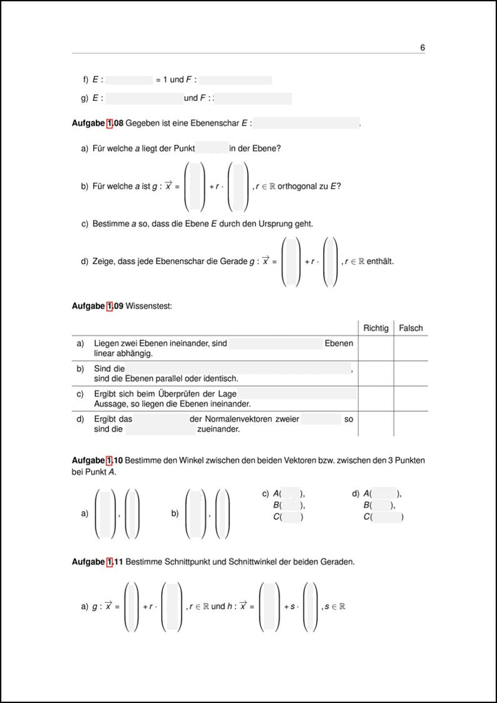 Aufgaben zu Lagebeziehungen | StudyHelp Verlag.