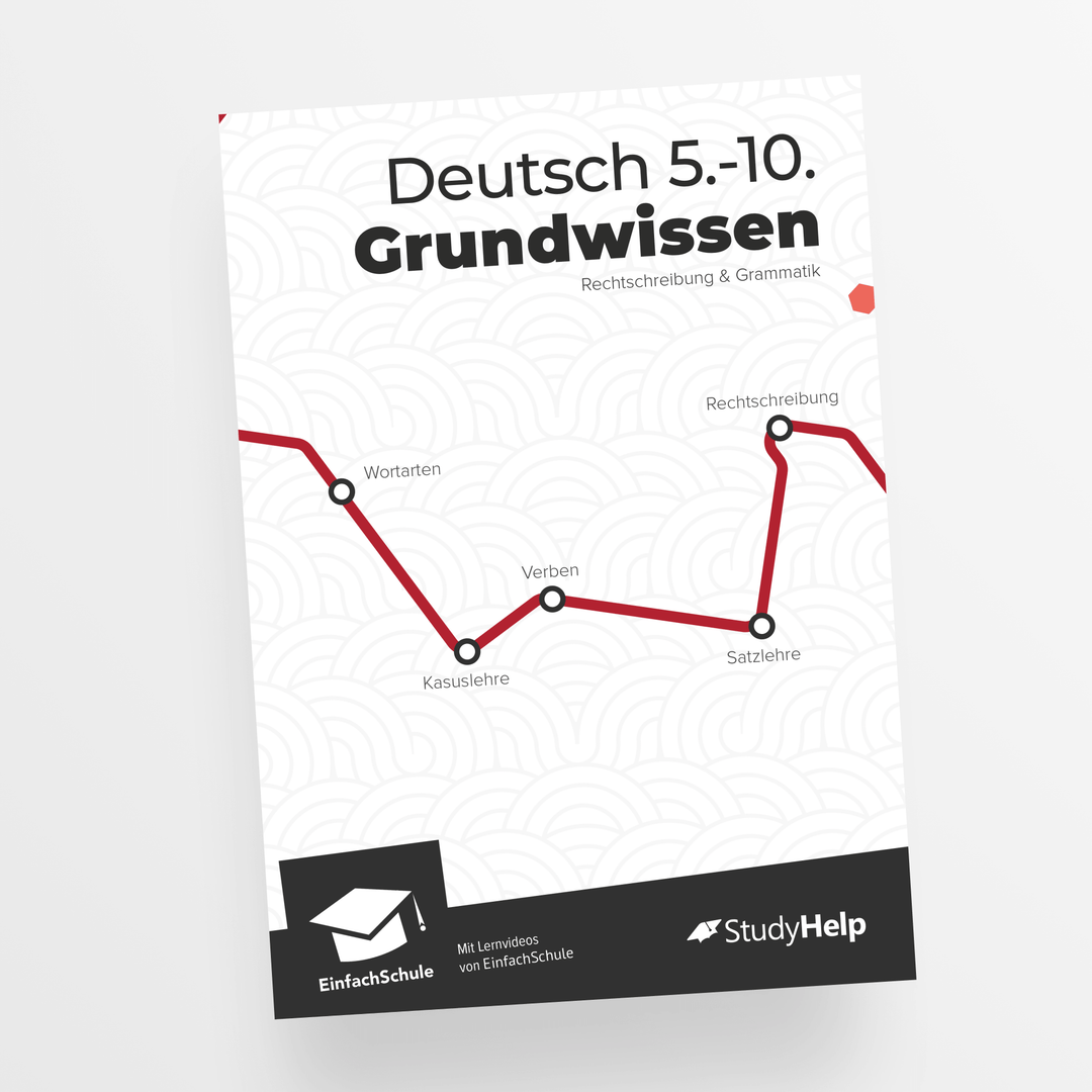 Deutsch Grundwissen - Rechtschreibung & Grammatik (EinfachSchule) | StudyHelp Verlag.