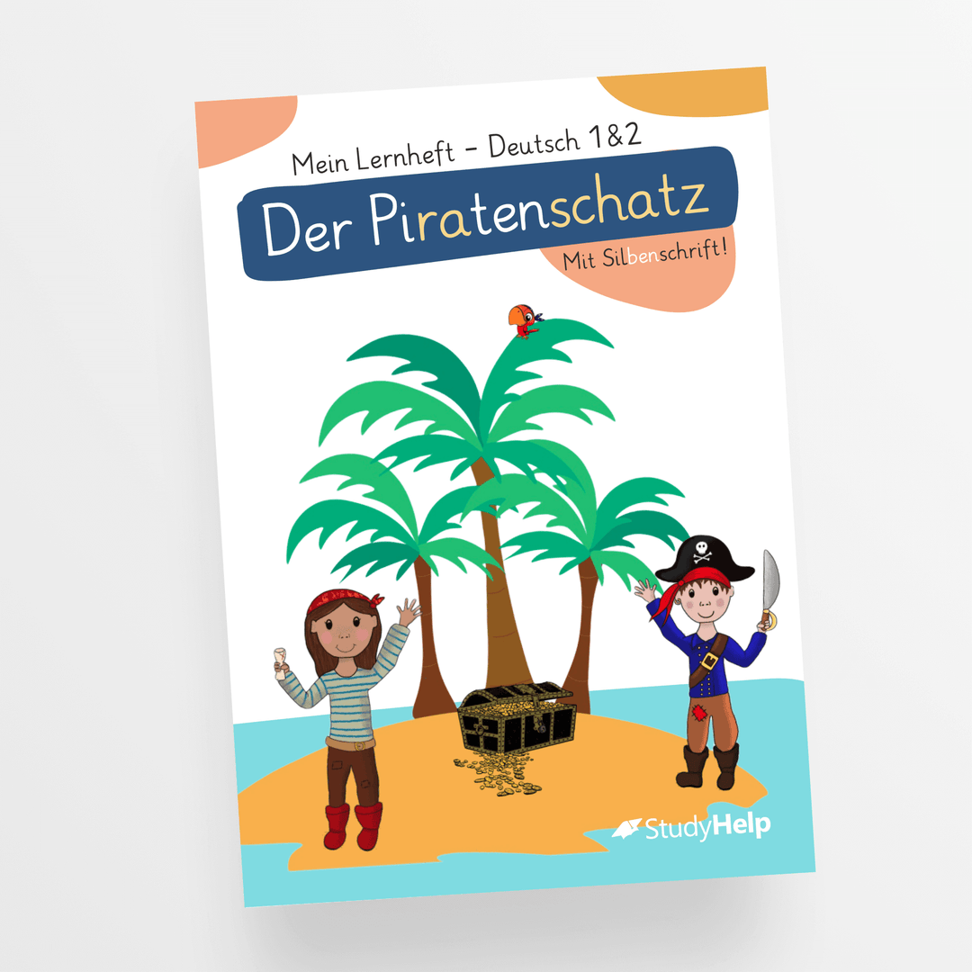 Deutsch Klasse 1 & 2 - Der Piratenschatz | StudyHelp Verlag.