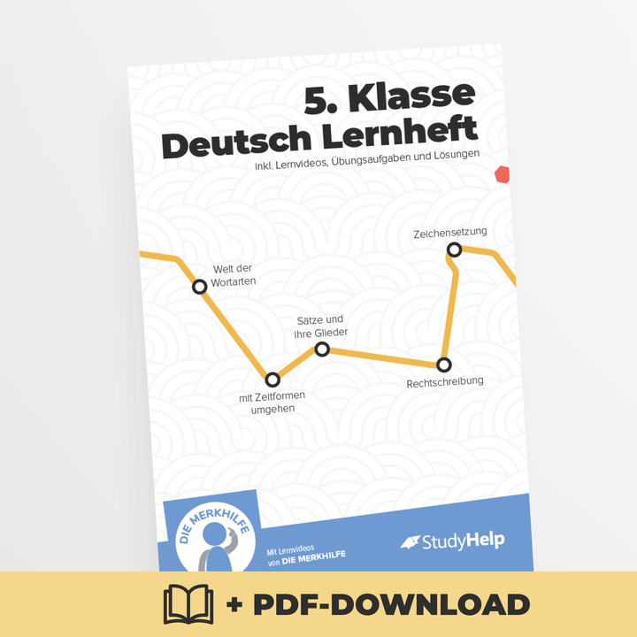 Deutsch Lernheft 5. Klasse | StudyHelp Verlag.