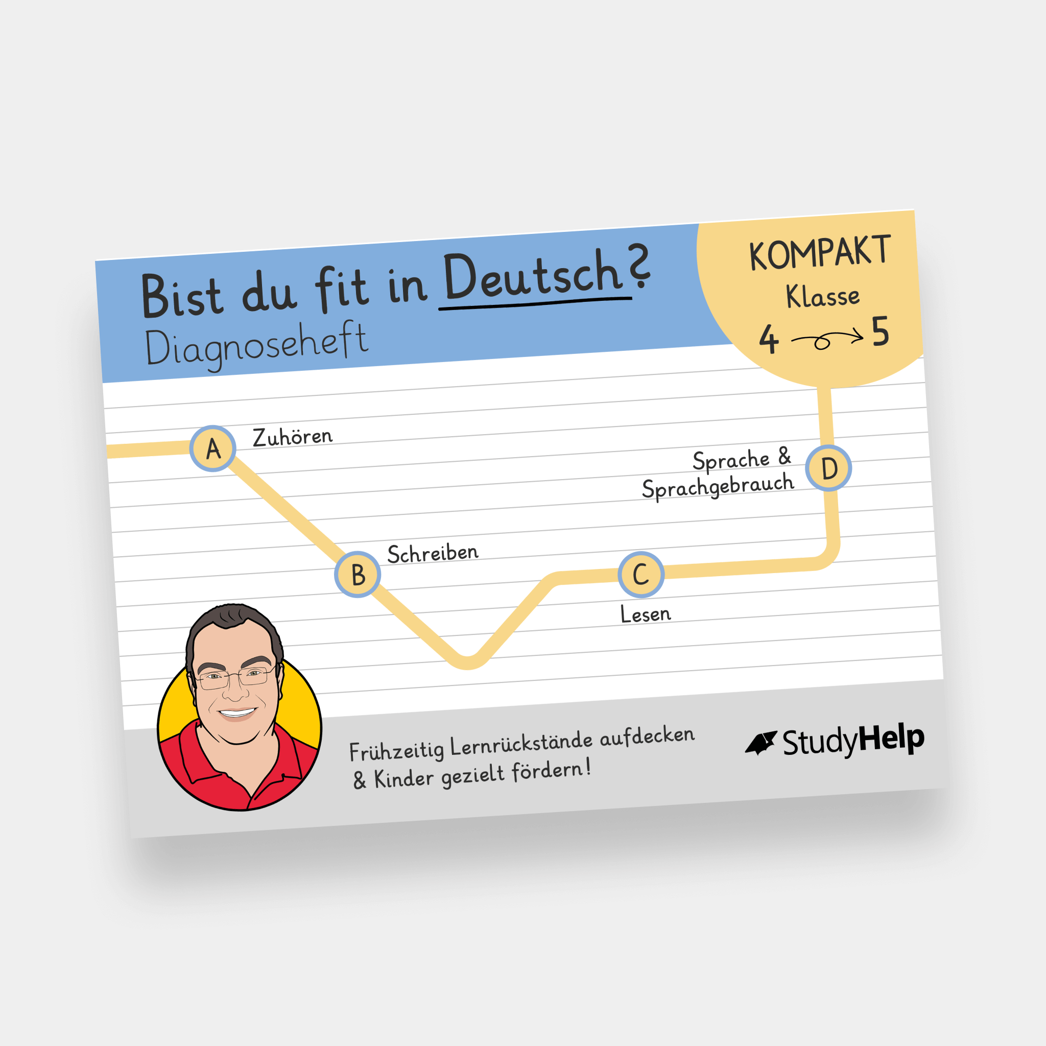Diagnoseheft - Bist du fit in Deutsch? Diagnoseheft