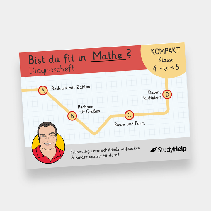 Diagnoseheft - Bist du fit in Mathe? | StudyHelp Verlag.