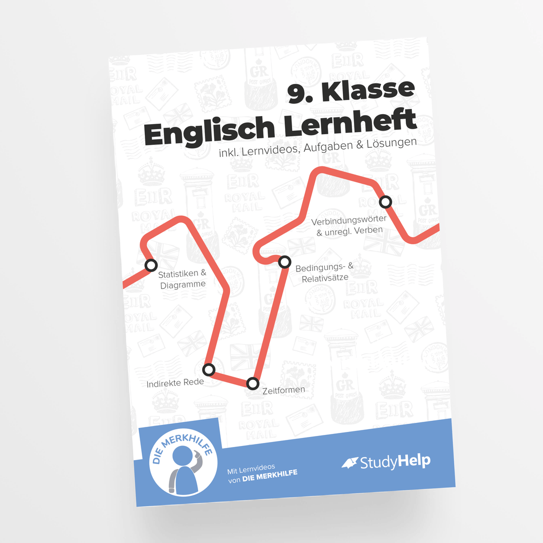 Englisch Lernheft 9. Klasse | StudyHelp Verlag.