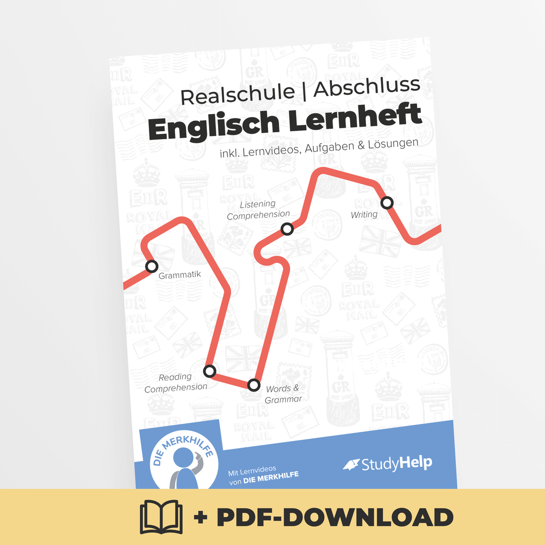 Englisch MSA / Realschule Abschluss | StudyHelp Verlag.