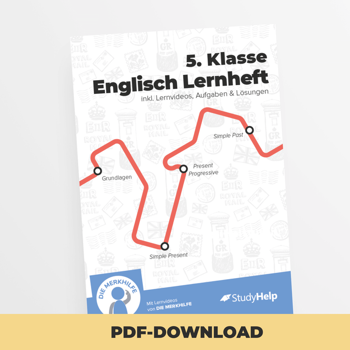 Englisch Lernheft 5. Klasse | StudyHelp Verlag.