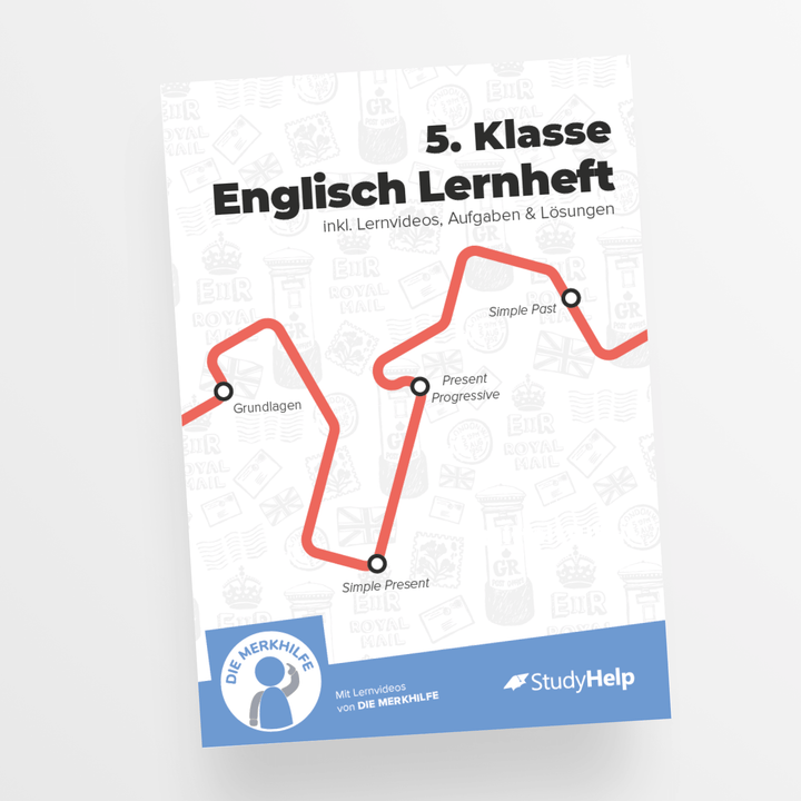 Englisch Lernheft 5. Klasse | StudyHelp Verlag.