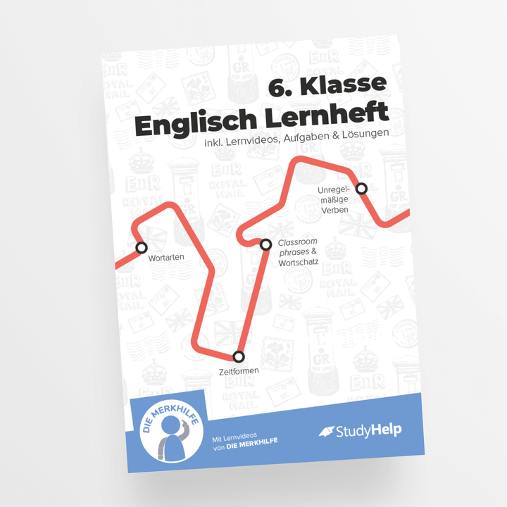 Englisch Lernheft 6. Klasse | StudyHelp Verlag.