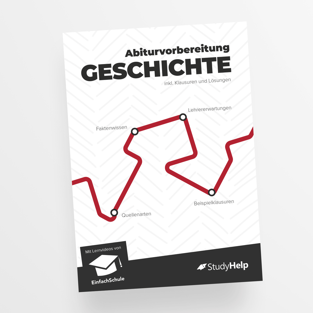 Geschichte Abiturvorbereitung mit EinfachSchule | StudyHelp Verlag.