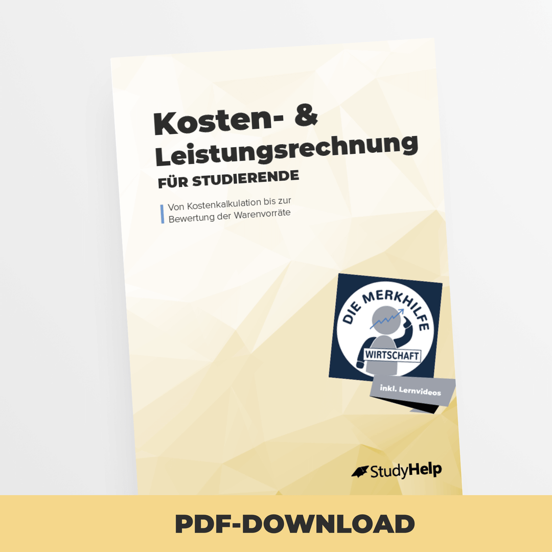 Kosten- & Leistungsrechnung für Studierende | StudyHelp Verlag.