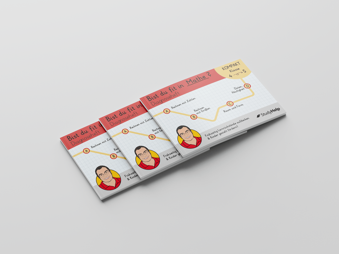 Diagnoseheft - Bist du fit in Mathe? | StudyHelp Verlag.