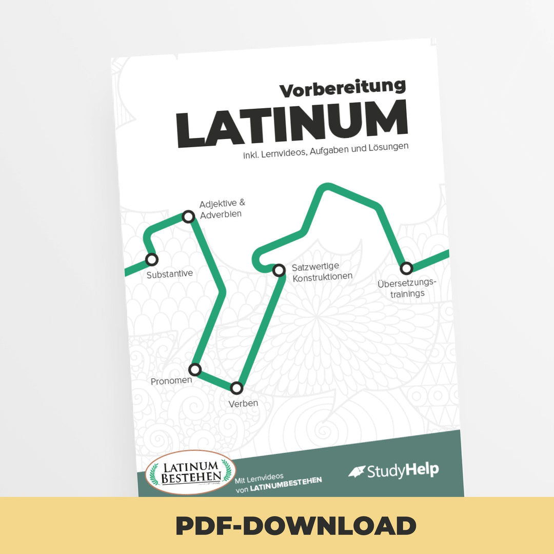 Latein Lernheft | StudyHelp Verlag.