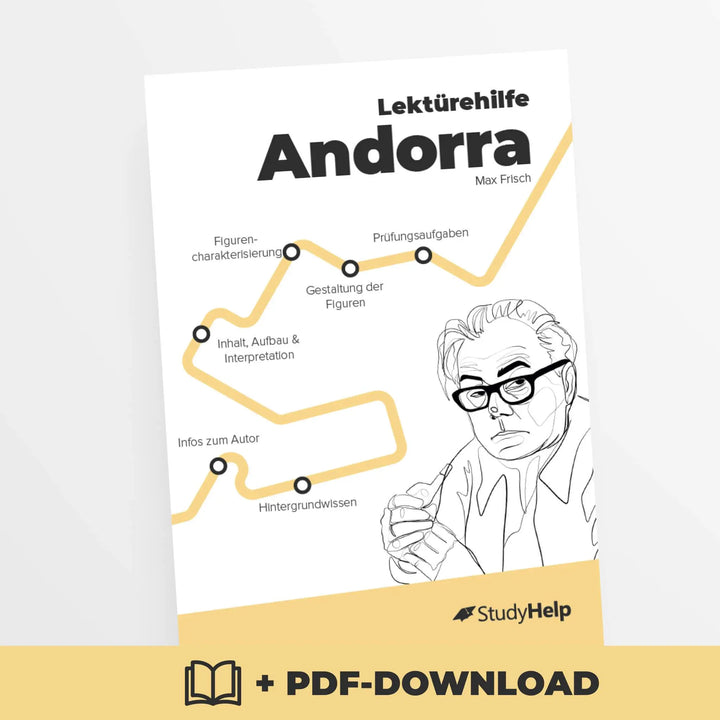 Lektürehilfe zu Andorra - Max Frisch | StudyHelp Verlag.