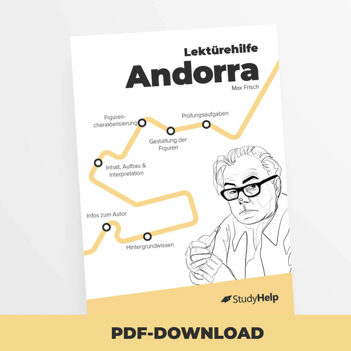 Lektürehilfe zu Andorra - Max Frisch | StudyHelp Verlag.