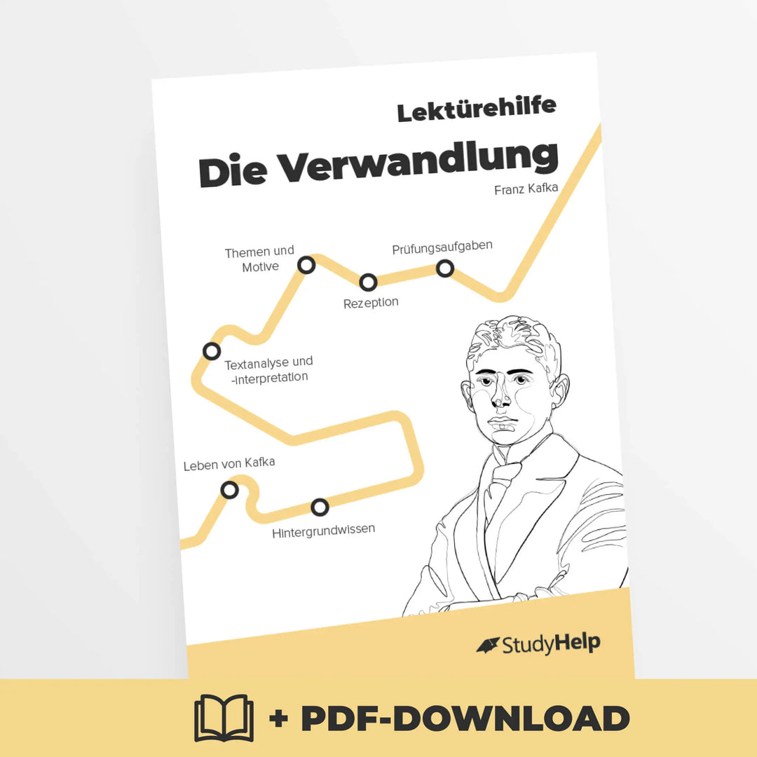 Lektürehilfe zu Die Verwandlung - Franz Kafka | StudyHelp Verlag.