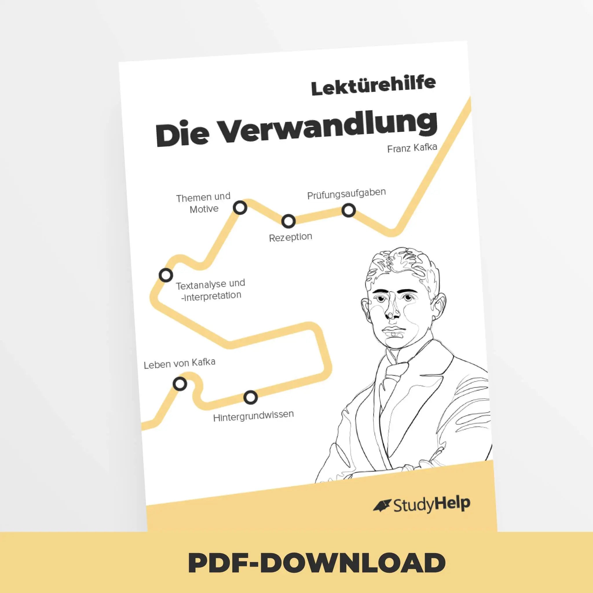Lektürehilfe zu Die Verwandlung - Franz Kafka - Buch