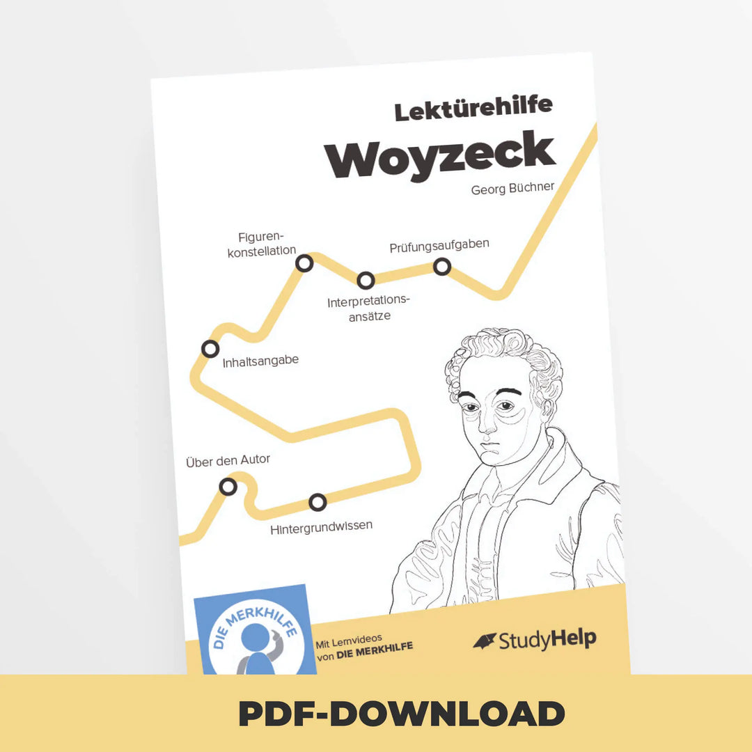 Lektürehilfe zu Woyzeck - Georg Büchner | StudyHelp Verlag.