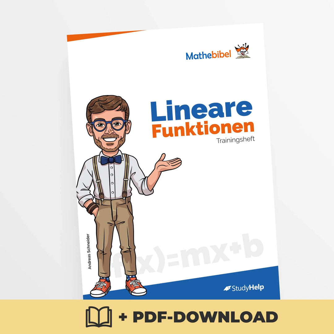 Lineare Funktionen Trainingsheft - Mathebibel - Buch