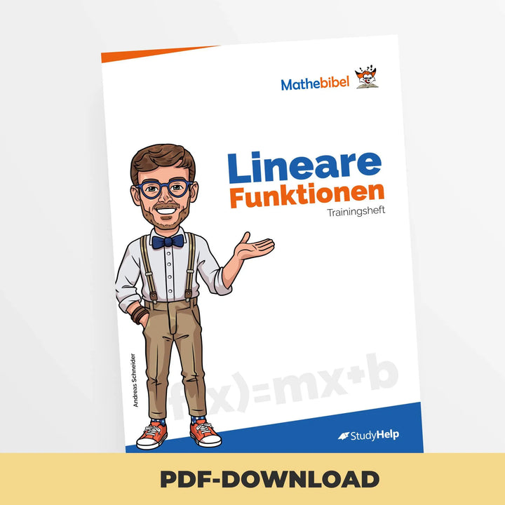 Lineare Funktionen Trainingsheft - Mathebibel - Buch