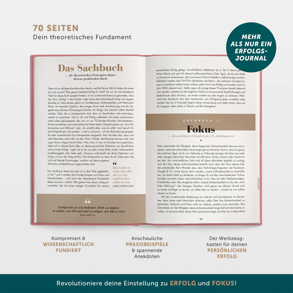 Das 6-Minuten-Erfolgsjournal | 6-Minuten Verlag.