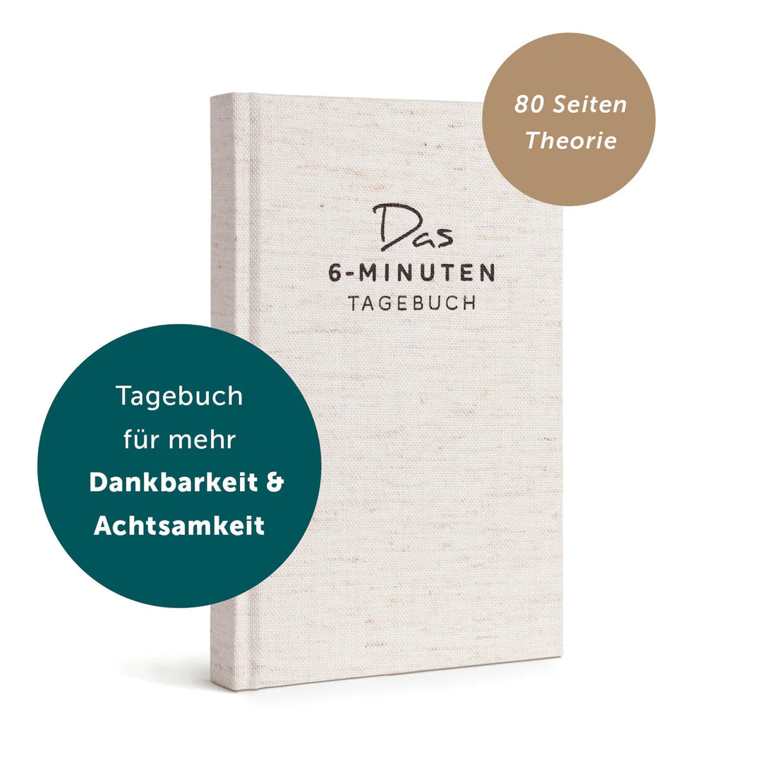 Das 6-Minuten-Tagebuch | 6-Minuten Verlag.