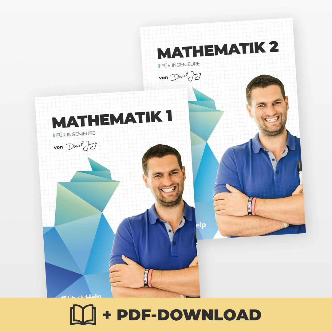 Mathe für Ingenieure 1 & 2 Lernhefte Set | StudyHelp Verlag.