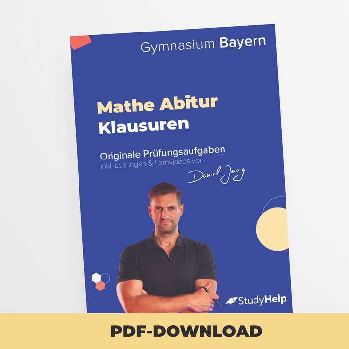 Mathe Abi Klausurenheft - Bayern (2026) | StudyHelp Verlag.