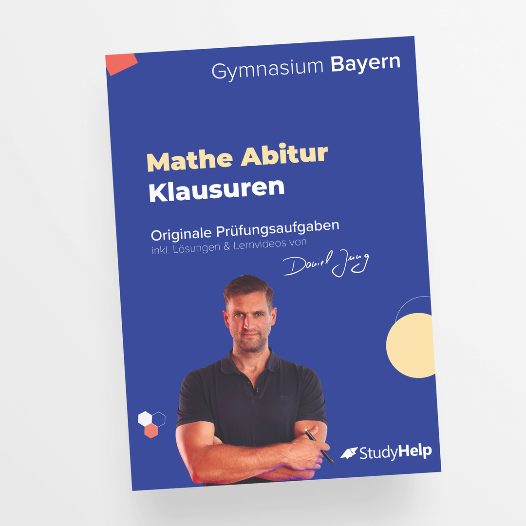Mathe Abi Klausurenheft - Bayern (2026) | StudyHelp Verlag.