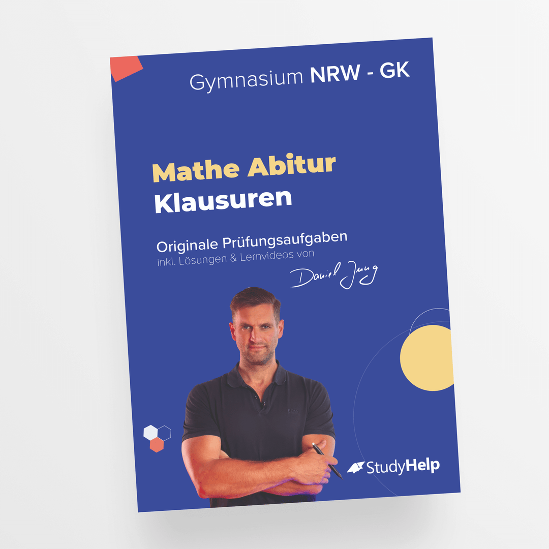 Mathe Abi Klausurenheft - NRW Grundkurs (2026) | StudyHelp Verlag.