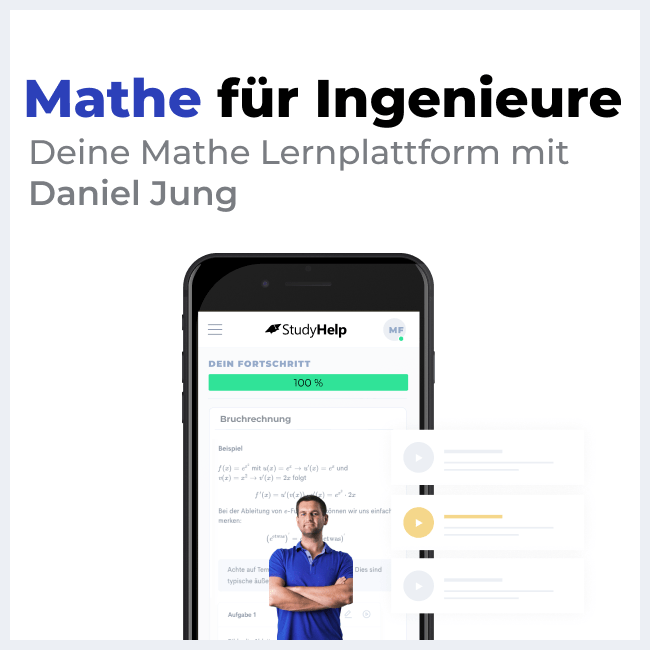 Mathe Ingenieure Onlinekurs | StudyHelp Verlag.