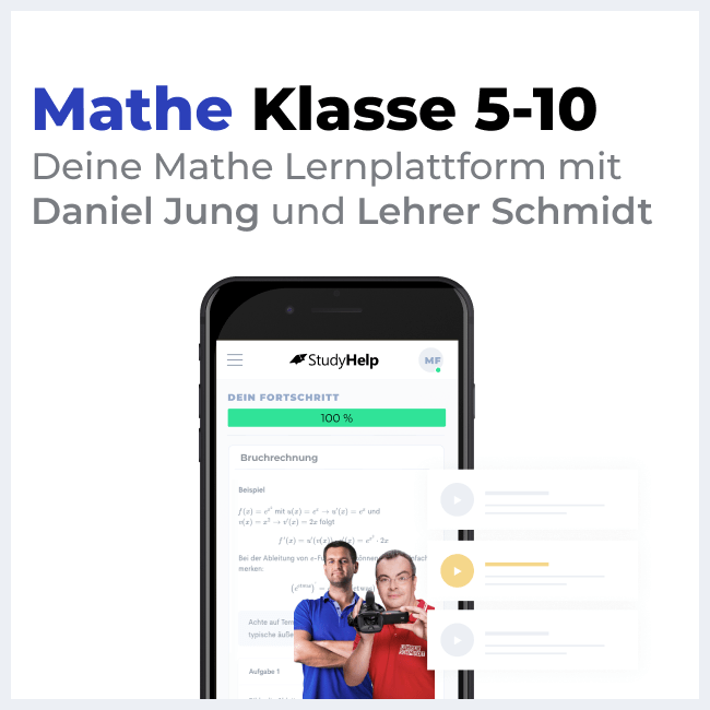 Mathe Onlinekurse für die 5.-10. Klasse | StudyHelp Verlag.