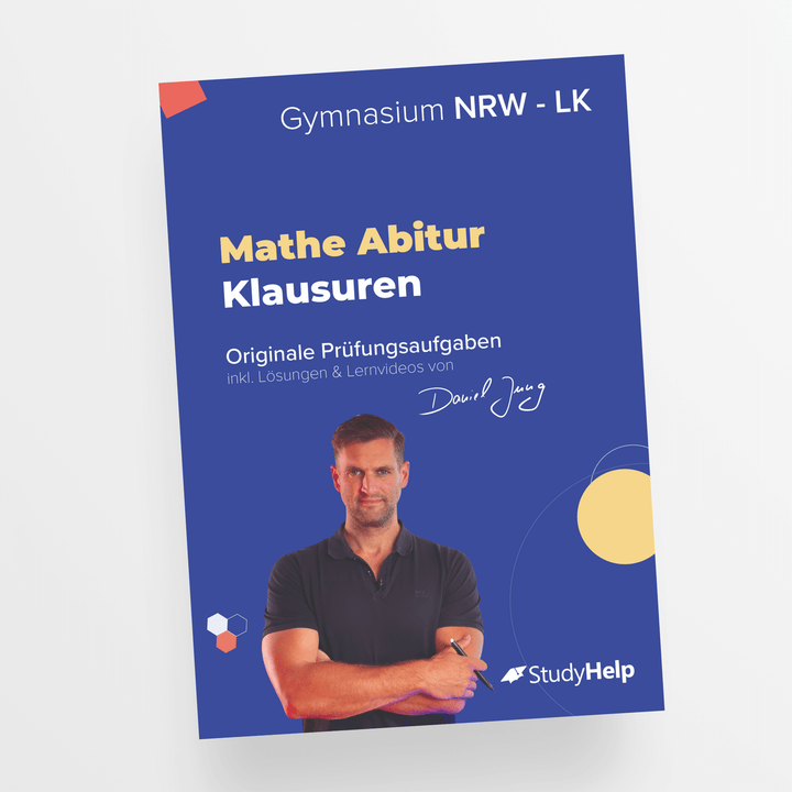 Mathe Abi Klausurenheft - NRW Leistungskurs (2026) | StudyHelp Verlag.