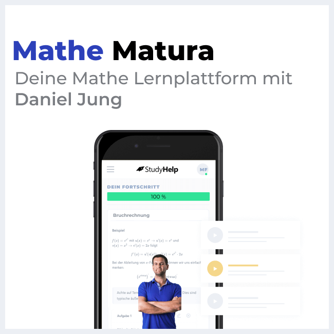 Mathe Matura Onlinekurs | StudyHelp Verlag.