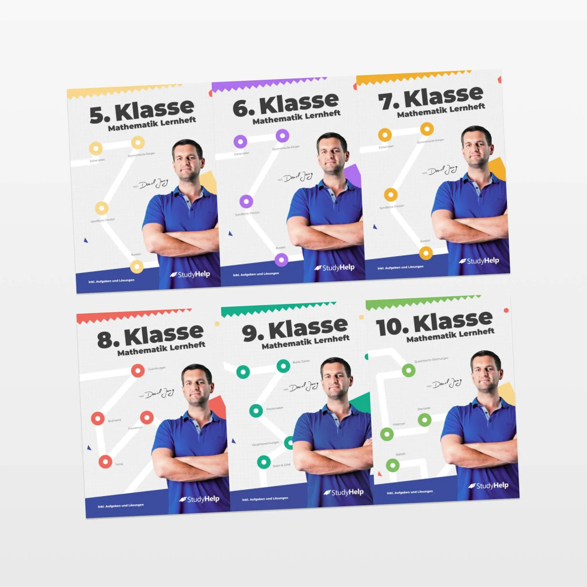 Mathematik Lernhefte Set für die SEK 1 by Daniel Jung - Buch