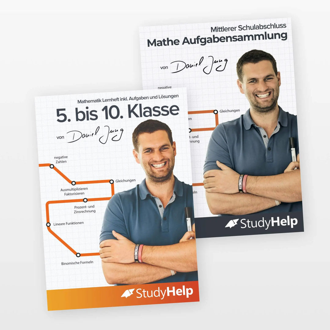 Mathematik MSA/ZP Lernhefte Set | StudyHelp Verlag.