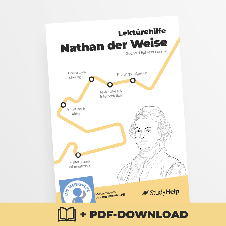 Lektürehilfe zu Nathan der Weise - Lessing | StudyHelp Verlag.